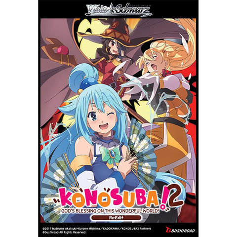 Weiss Schwarz: Konosuba God's Blessing on this Wonderful World Re: Edit Booster Display