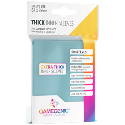 Gamegenic: Thick Inner Sleeves (standard)