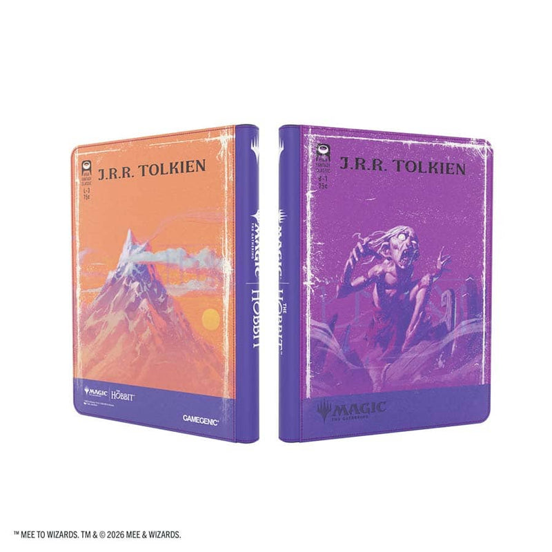 Magic: The Gathering | The Hobbit Zip-Up Album 18-Pocket - Gollum Riddle Master and The Lonely Mountain