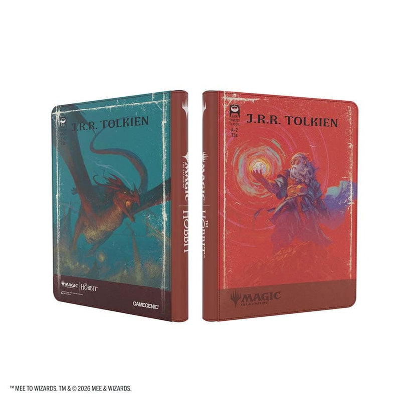 Magic: The Gathering | The Hobbit Zip-Up Album 18-Pocket - The Arkenstone and Smaug Worm Of Dread