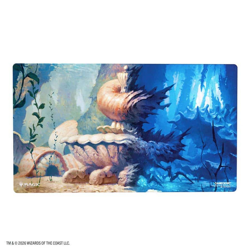 GAMEGENIC: MAGIC THE GATHERING: ECL LORWYN ECLIPSED: SHINY PLAYMAT: HALLOWED FOUNTAIN