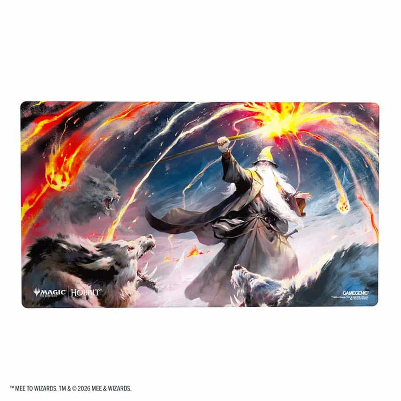 Magic: The Gathering | The Hobbit Shiny Playmat - Gandalf Shadow's Foe