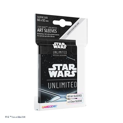 Star Wars: Unlimited - Art Sleeves (Card Back Black)