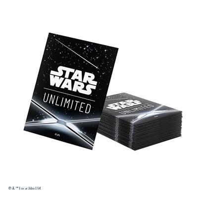 Star Wars: Unlimited - Art Sleeves (Card Back Black)