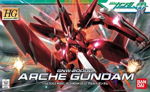 Gundam Model Kit: Bandai Hobby HG 00: Gundam 00 Arche Gundam Model Kit