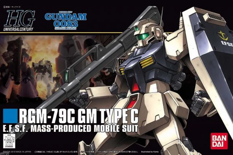 Gundam Model Kit: HGUC 1/144 - GM Type C