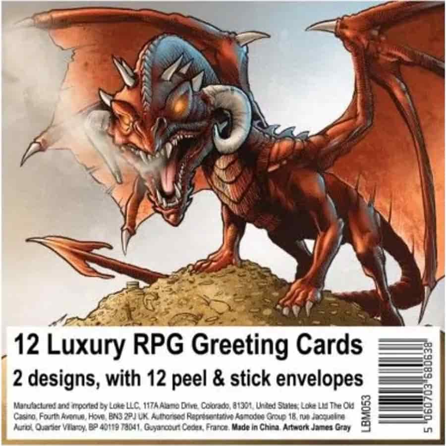 mtg special occasion cards RPG Greeting Cards (12)