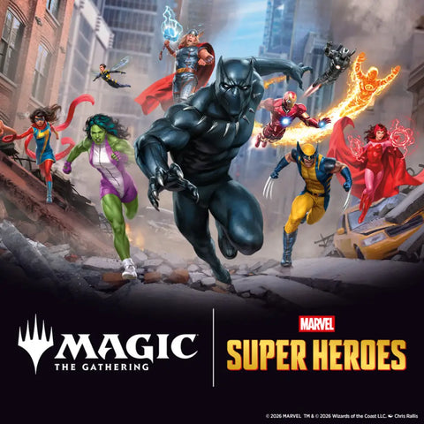 Marvel Super Heroes Two-Headed Giant Prerelease Ticket - Sun, Jun 21 2026