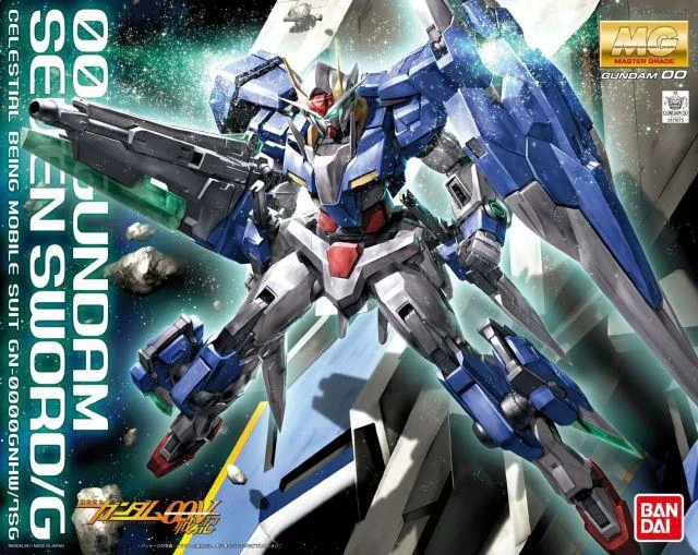 Gundam Model Kit: MG 1/100 - 00 Gundam Seven Sword/G