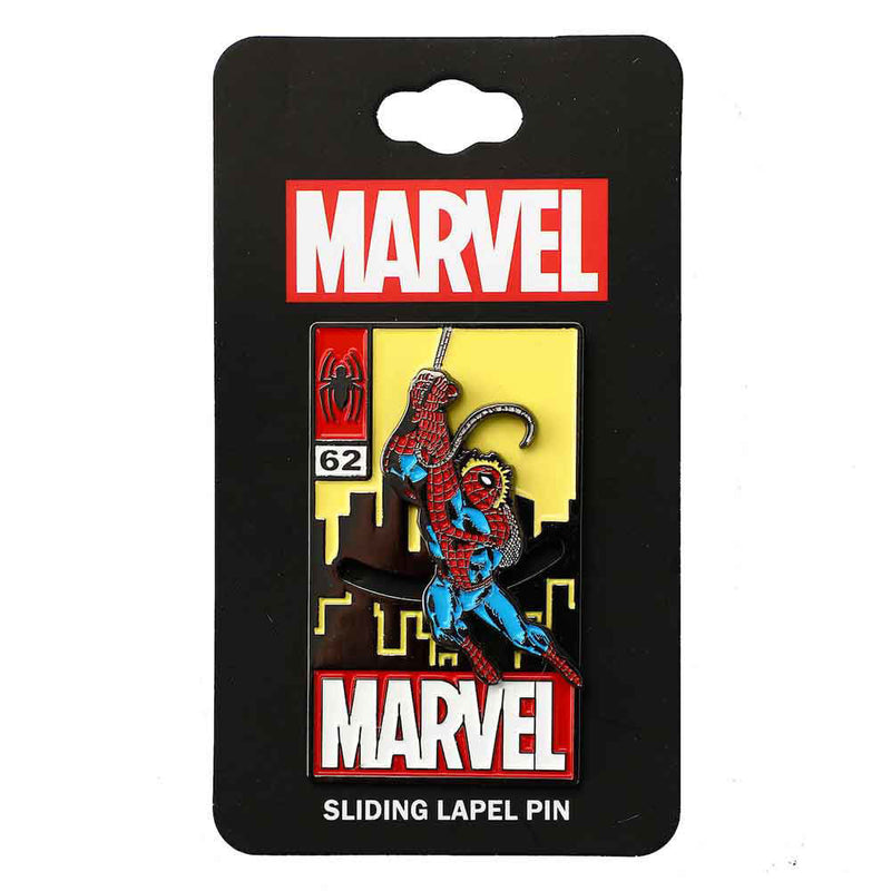 Bioworld - Marvel Spider-Man Animated Sliding Lapel Pin