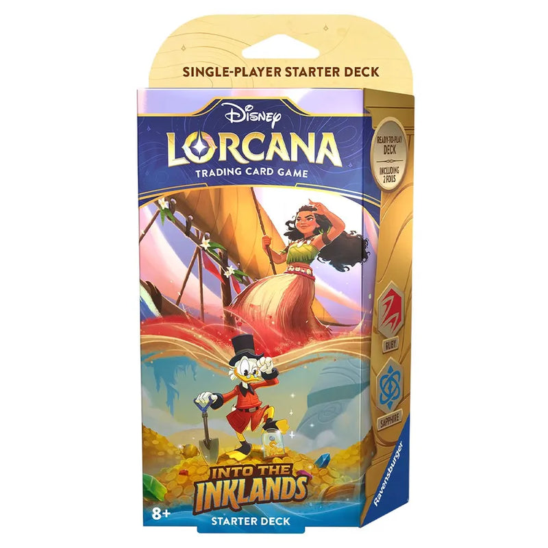 Disney Lorcana: Into the Inklands - Starter Deck - Ruby & Sapphire