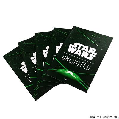 Star Wars: Unlimited - Art Sleeves - Card Back Green