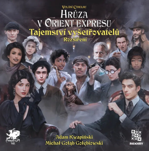 Horror on the Orient Express: Board Game Expansion - Investigators Unveiled