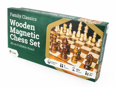 LPG Classics: Wooden Magnetic Chess Set 38 cm