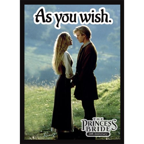 Legion Supplies: Sleeves - The Princess Bride - As You Wish (50ct)