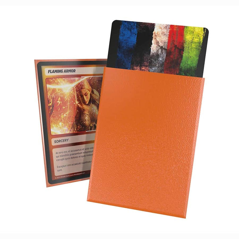 Ultimate Guard: Cortex Sleeves - Japanese Size Glossy Orange (60 ct.)