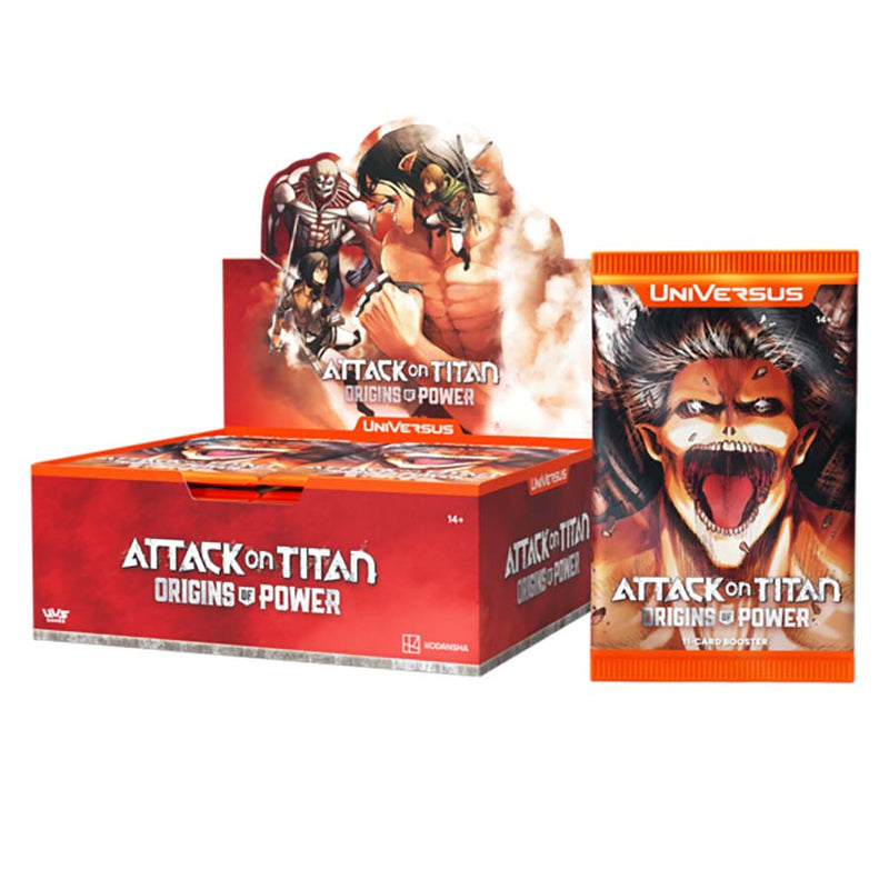 Attack On Titan: Origins of Power Booster Display (24 Ct.)