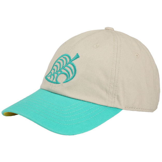 ANIMAL CROSSING HORIZONS EMBROIDERED HAT - LEAF