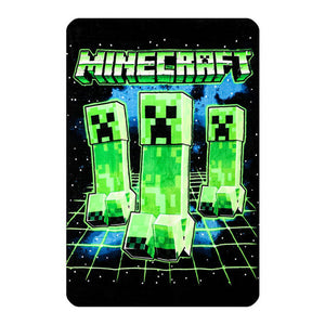 Minecraft Creeper - Fleece Throw Blanket
