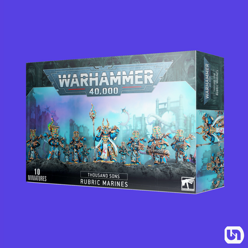 Warhammer: 40,000 - Thousand Sons-Rubric Marines