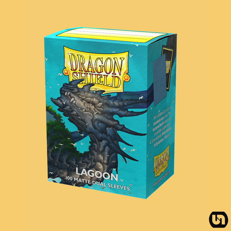 Dragon Shield: Dual Matte - Standard - Lagoon (100ct)