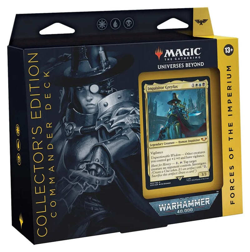 Magic the Gathering: Warhammer 40,000 Forces of the Imperium Collectors Edition