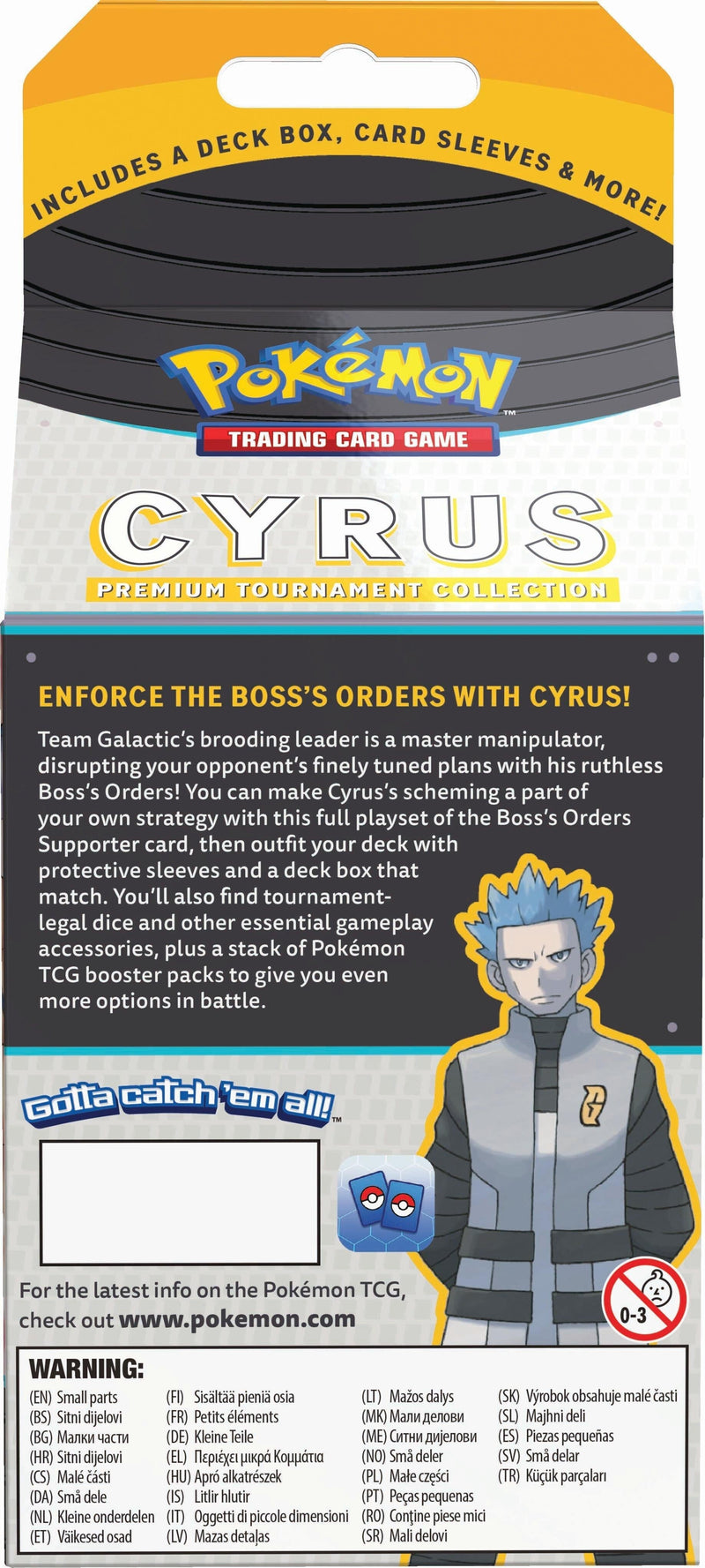 Pokemon TCG: Premium Tournament Collection (Cyrus)