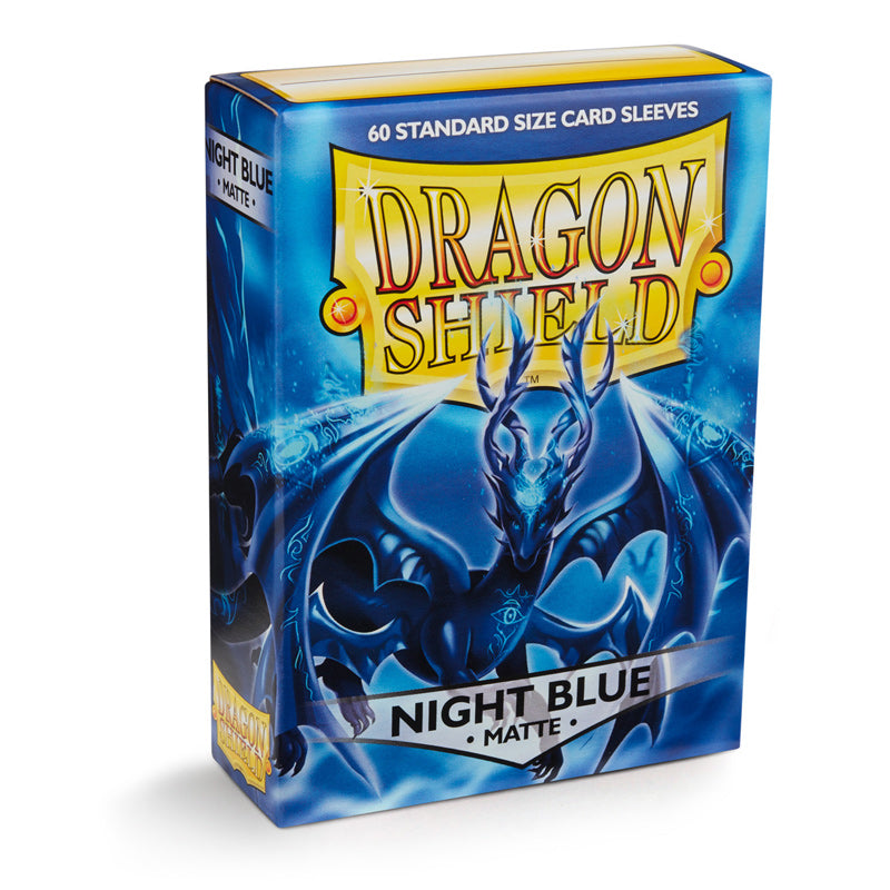 Dragon Shield: Standard Matte Sleeves (60ct) - Night Blue