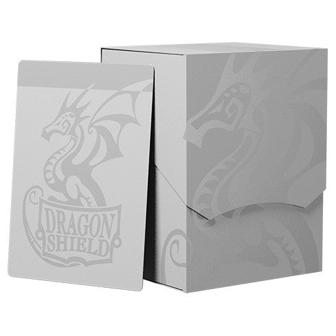 Dragon Shield: Deck Shell - Ashen White