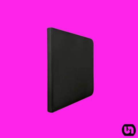 Ultra Pro: 12-Pocket Zippered Pro-Binder - Black
