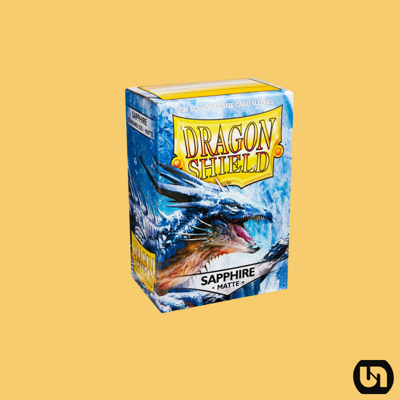 Dragon Shield: Standard - Matte Sleeves - Sapphire (100-Pack)