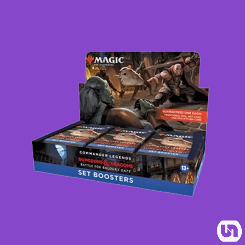 Magic the Gathering: Dungeons & Dragons - Commander Legends - Battle For Baldur's Gate - Set Booster Box (18 pk)