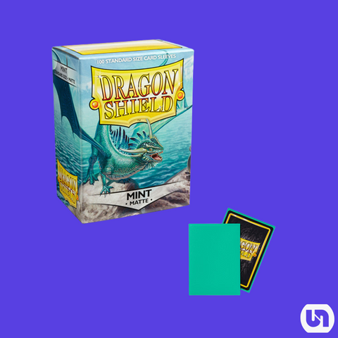 Dragon Shield: Standard - Matte Sleeves - Mint (100-Pack)