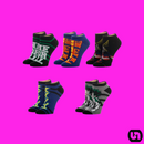 My Hero Academia: 5 Pair Ankle Socks