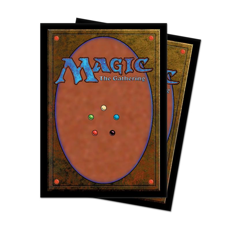 Ultra PRO: Standard 100ct Sleeves - Magic (Magic Classic Card Back)