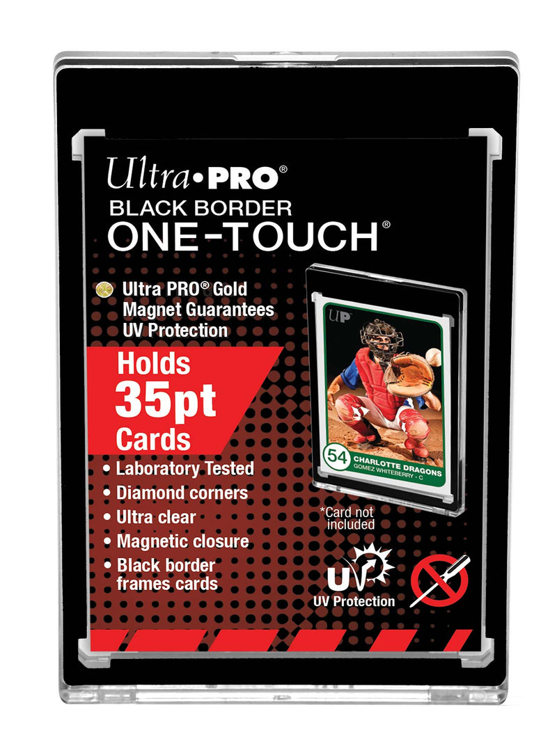 Ultra PRO: UV One-Touch Magnetic Holder - 35pt (Black Border)