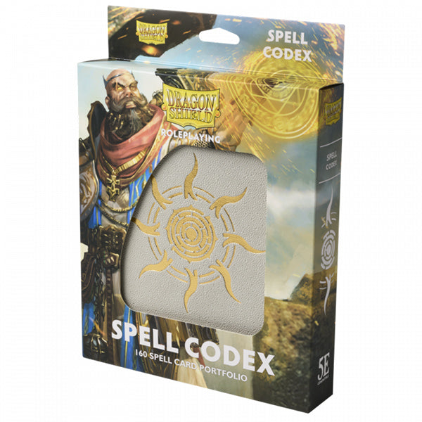 Dragon Shield: Spell Codex Portfolio 160 - Ashen White