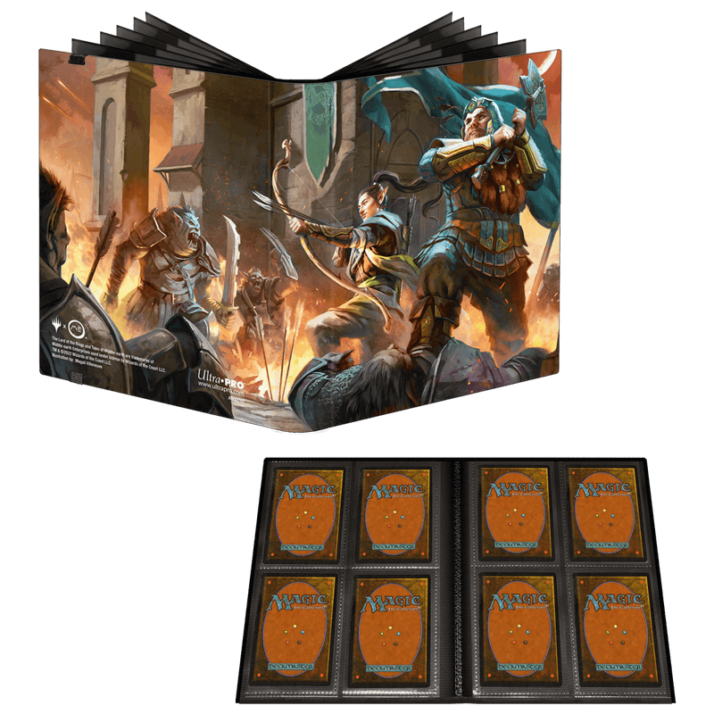 Ultra PRO: 4-Pocket PRO-Binder - The Lord of the Rings (Legolas & Gimli)