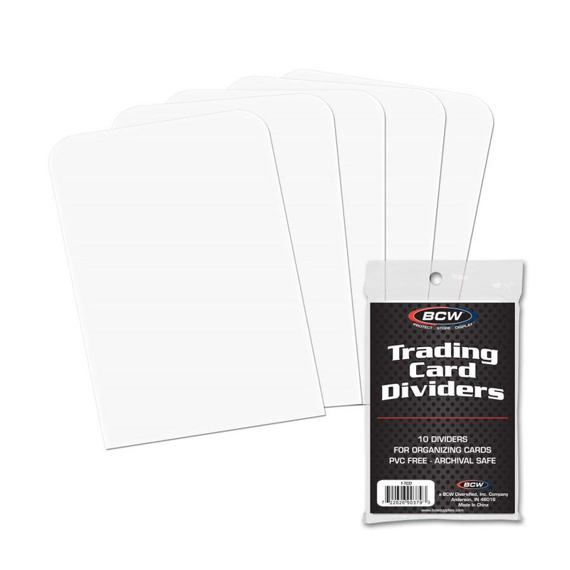 BCW: Card Divider - Trading Card Size (10 ct.)