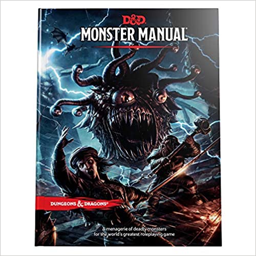 Dungeons & Dragons 5E: Monster Manual (Hardcover)