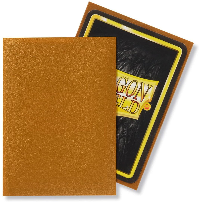 Dragon Shield: Matte Sleeves - Gold (100-Pack)