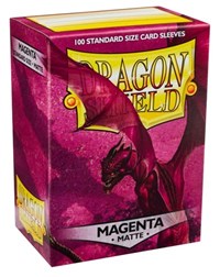 Dragon Shield: Matte Sleeves - Magenta (100-Pack)