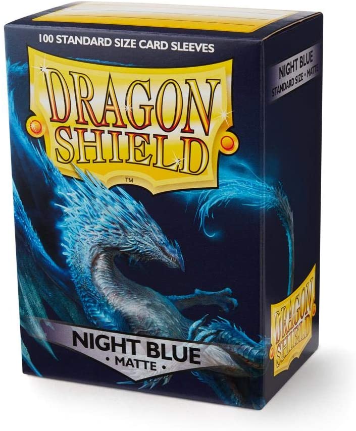 Dragon Shield: Matte Night Blue 100ct Sleeves