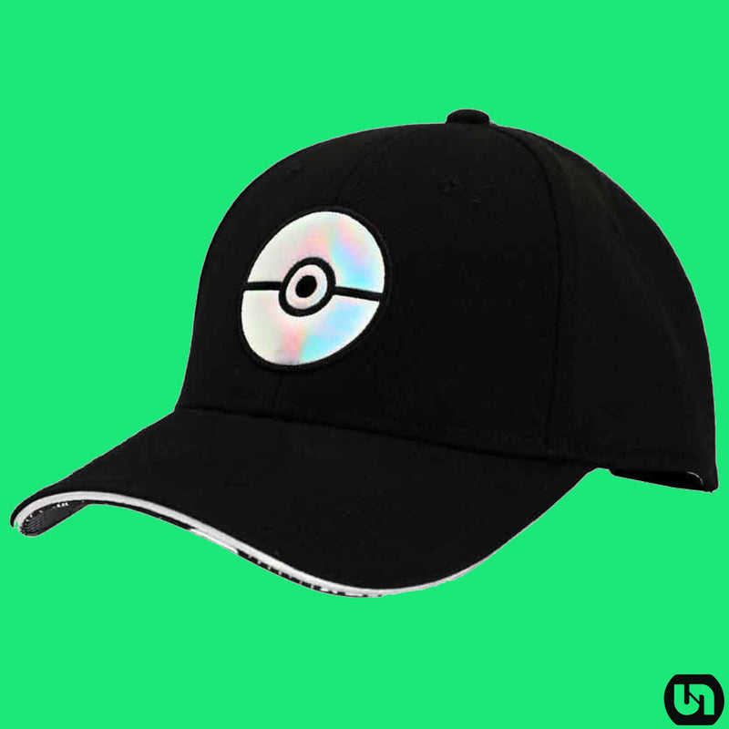 Pokemon: Pokeball Holographic Elite Flex Pre-Curved Snapback
