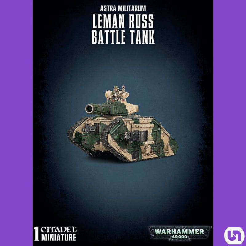 Warhammer: 40,000 - Astra Militarum-Leman Russ, Battle Tank