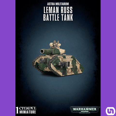 Warhammer: 40,000 - Astra Militarum-Leman Russ, Battle Tank