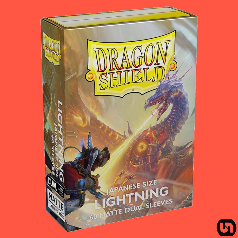 Dragon Shield: Japanese Matte Dual Card Sleeves - Lightning 60ct