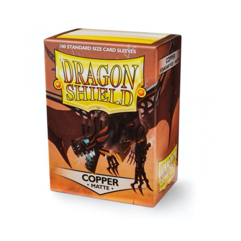 Dragon Shield: Matte Sleeves - Copper (100-Pack)