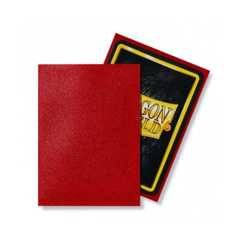 Dragon Shield: Matte Sleeves - Ruby (100-Pack)