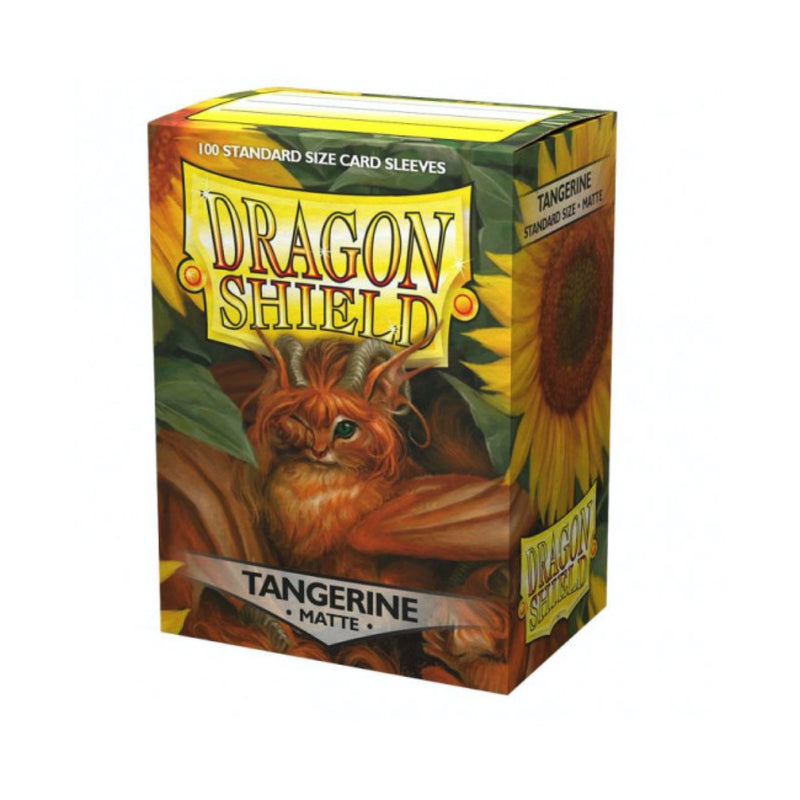 Dragon Shield: Matte Sleeves - Tangerine (100-Pack)